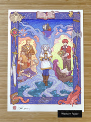 'Time Erodes, but Love Endures' Giclée Print