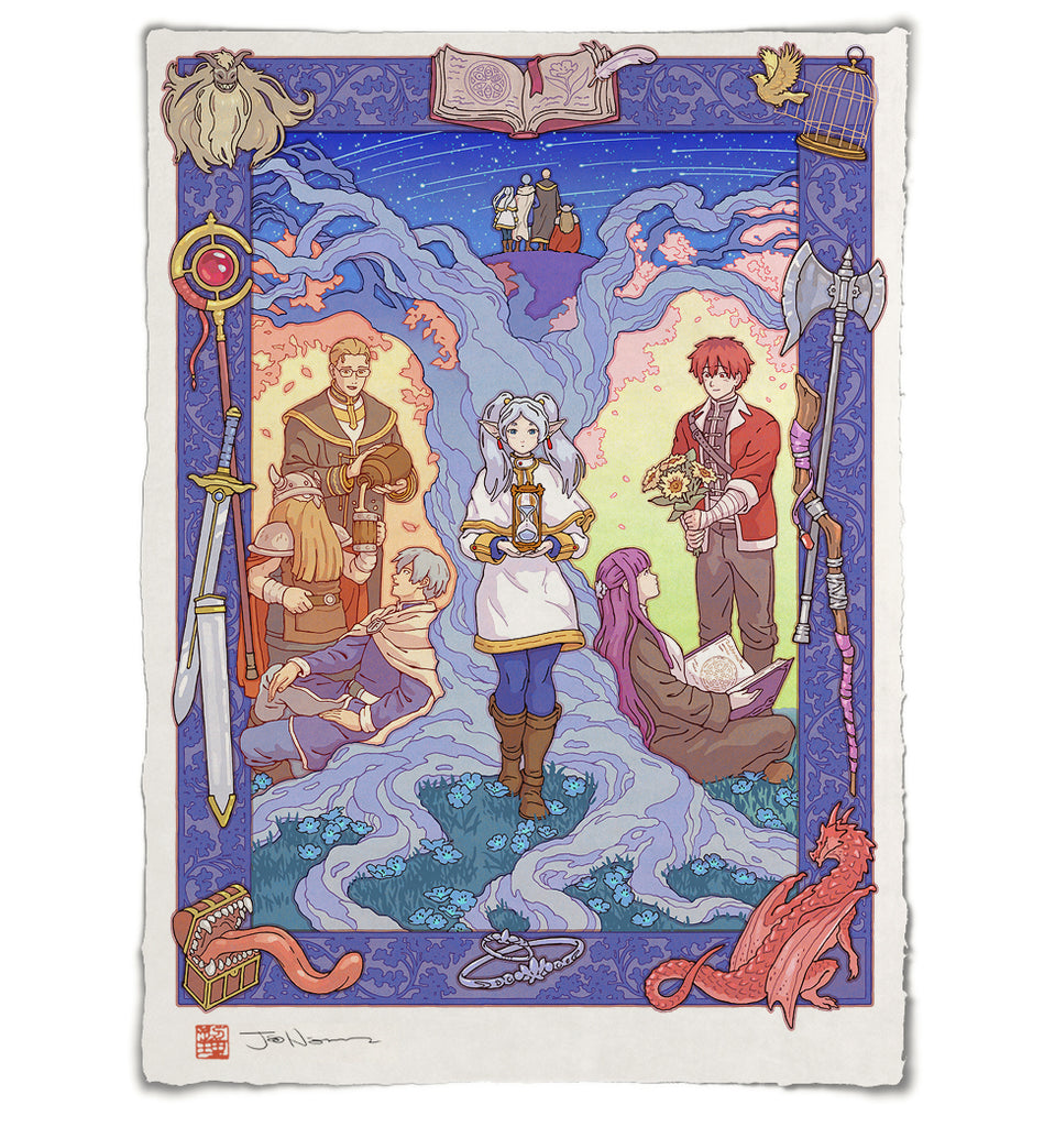 'Time Erodes, but Love Endures' Giclée Print