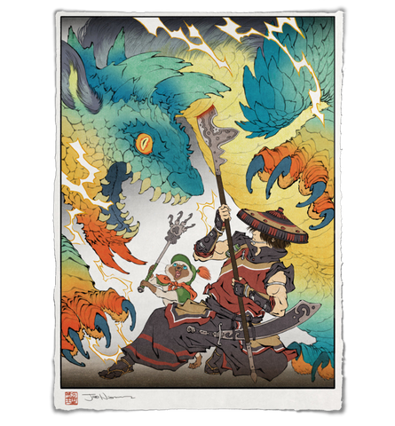 'Blood and Thunder' Giclée Print