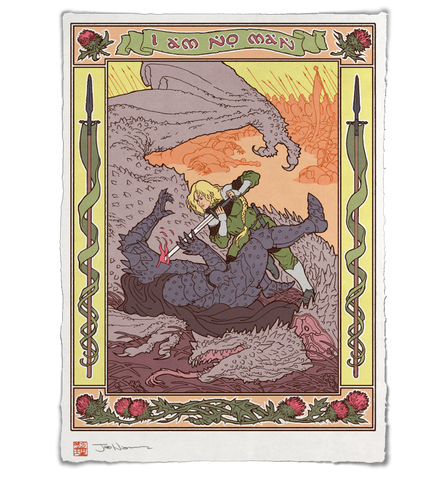 'I Am No Man' Giclee Print