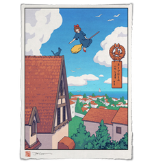 'Blue Sky Delivery' Giclée Print