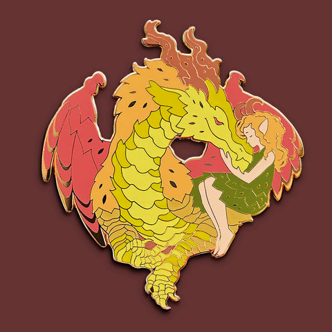 Child of the Forest Pin, Autumn Colors