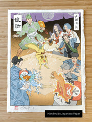 'Pocketing a Wager' Giclée Print