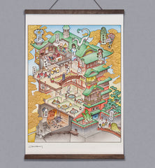 **Pre-Order** 'Bath House of the Gods' Scroll