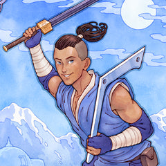 'Warrior Hero' Giclee Print