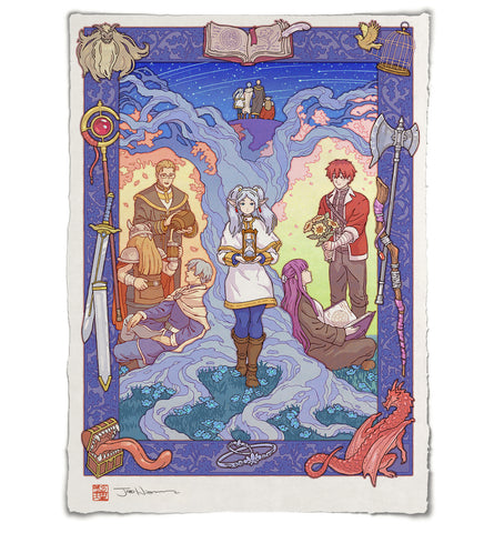 'Time Erodes, but Love Endures' Giclée Print