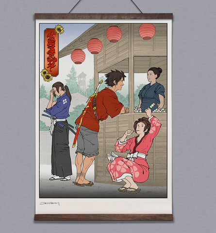 **Pre-Order**'Trio of Outsiders' Scroll