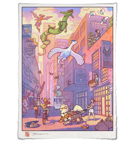 'Friends on Every Corner’ Giclee Print