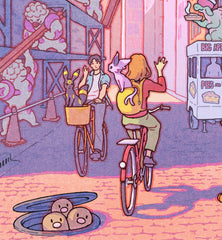 'Friends on Every Corner’ Giclee Print