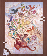 'Dragons in Flight' Puzzle