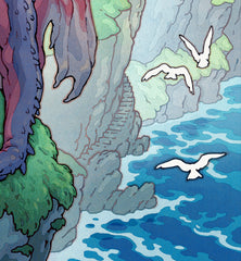 'Where the Gulls Sing’ Giclee Print