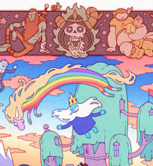 **Pre-Order**  'Heroes of Ooo' Wall Scroll