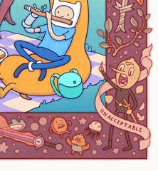 **Pre-Order**  'Heroes of Ooo' Wall Scroll
