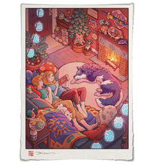 'Quiet Night Together' Giclée Print