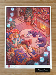 'Quiet Night Together' Giclée Print