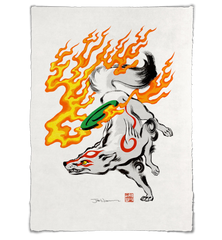 'Wolf Goddess' Giclée Print