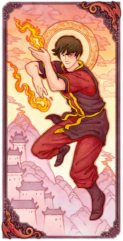 'Fire Prince' Giclee Print