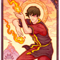 'Fire Prince' Giclee Print