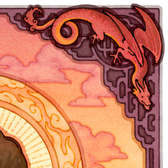 'Fire Prince' Giclee Print