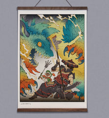 **Pre-Order** 'Blood and Thunder' Scroll