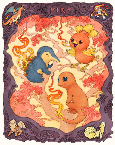 'Fire' Giclee Print