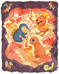 'Fire' Giclee Print