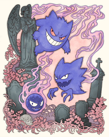 'Ghosts' Giclee Print