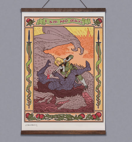 **Pre-Order** 'I Am No Man' Scroll