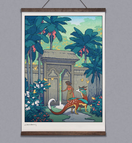 **Pre-Order** 'Outside the Gate' Scroll