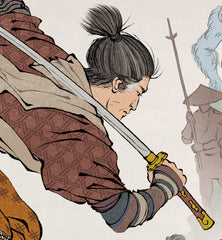**Pre-Order** 'Shinobi Wolf' Scroll