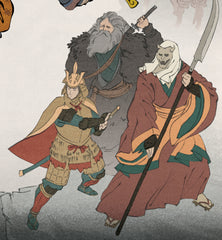 **Pre-Order** 'Shinobi Wolf' Scroll