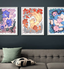 'Tails' Giclee Print
