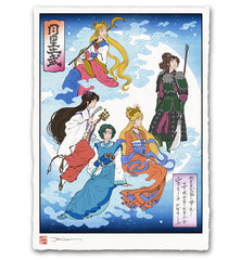 'Warrior Maidens' Giclée Print