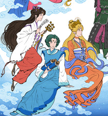 'Warrior Maidens' Giclée Print