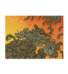 'Yokai Dracul' Woodblock Print