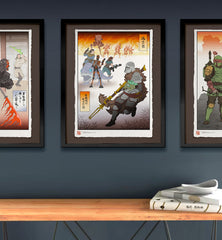 'Wolf on the Run' Giclée Print